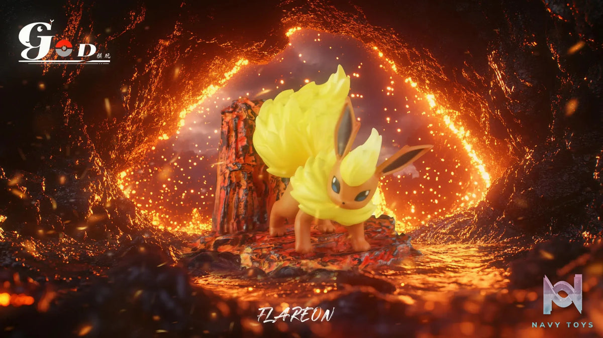 God Studio – Pokémon Eevee Set Flareon & Vaporeon & Jolteon