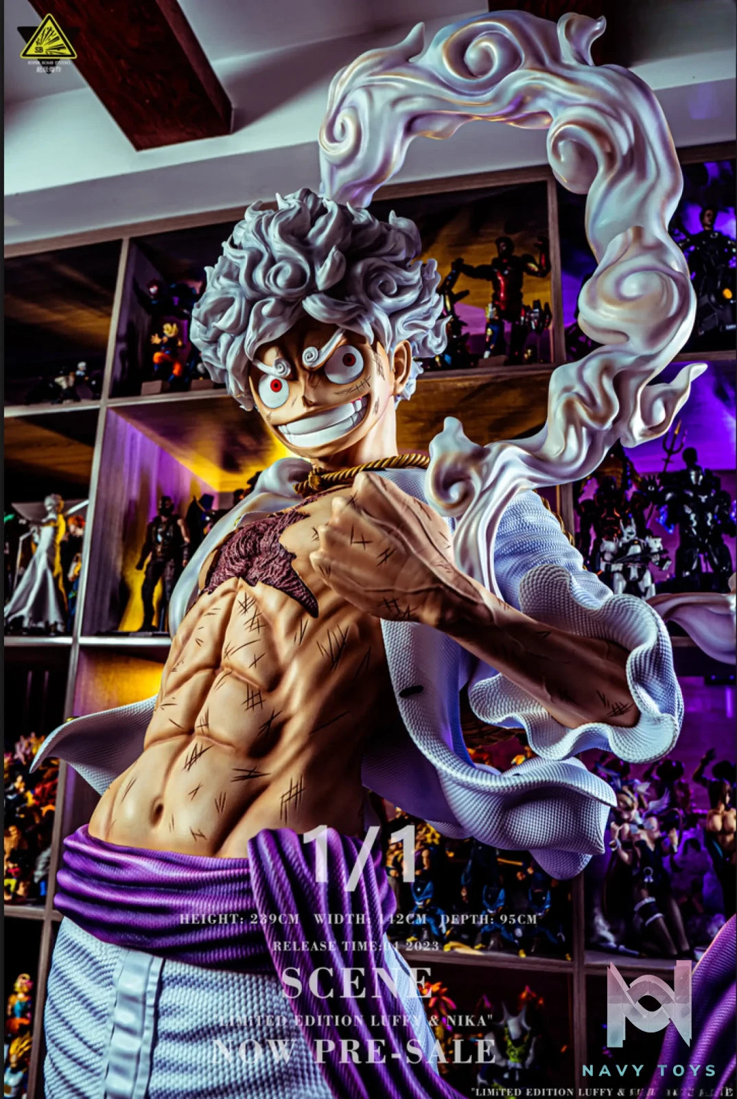 Super Bomb Studio – One Piece 1/1 Scale “Nika Luffy”