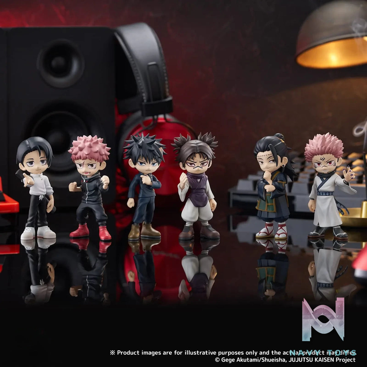 Bushiroad Creative – Jujutsu Kaisen PalVerse Series Figures 6pcs/Box (Licensed)