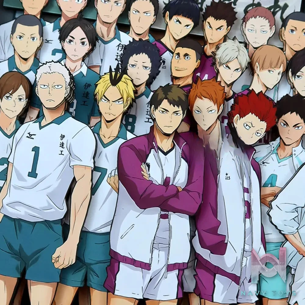 KALA HOME Studio – Haikyu!! Multiple Characters #04 3D Decorative Painting Haikyu!!