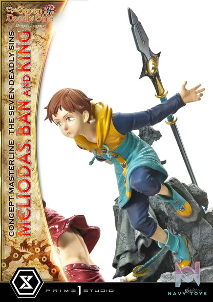Prime 1 Studio – Concept Masterline The Seven Deadly Sins Meliodas, Ban and King CMNTZ-01 CMNTZ-01DXS (Licensed)