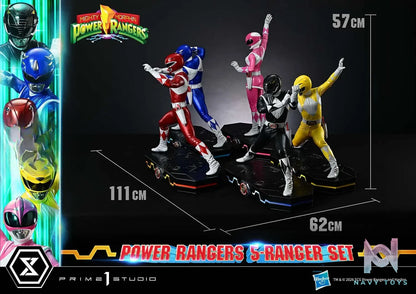 Prime 1 Studio – Premium Masterline Mighty Morphin Power Rangers Power Rangers 5-Ranger Set PMPWR-01 PMPWR-01DX PMPWR-01DXS (Licensed)