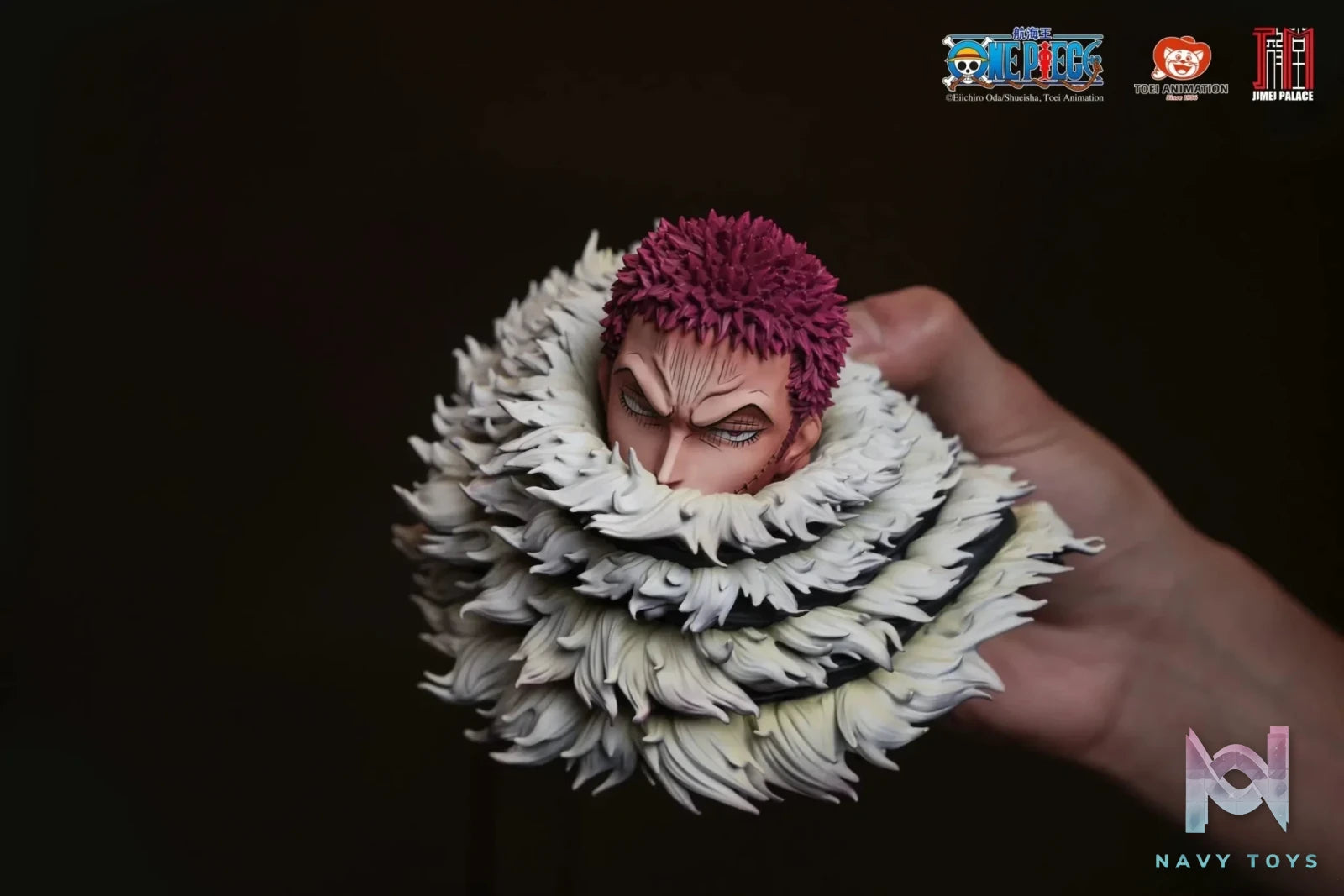 JIMEI PALACE Studio - One Piece Katakuri (Licensed) resin statue Navy Toys anime figure