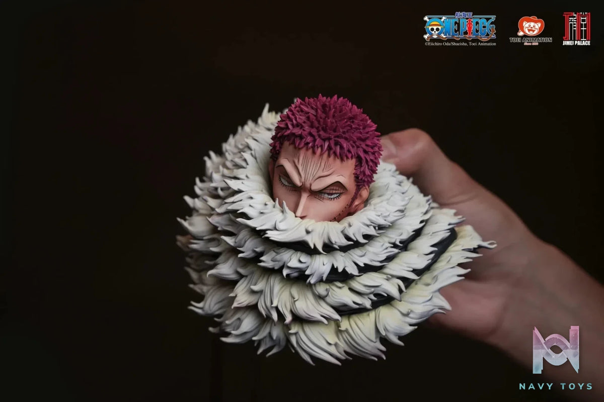 JIMEI PALACE Studio - One Piece Katakuri (Licensed) resin statue Navy Toys anime figure