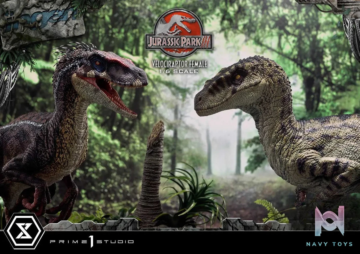Prime 1 Studio – Legacy Museum Collection Jurassic Park III (Film) Velociraptor Female LMCJP-11 LMCJP-11S (Licensed)