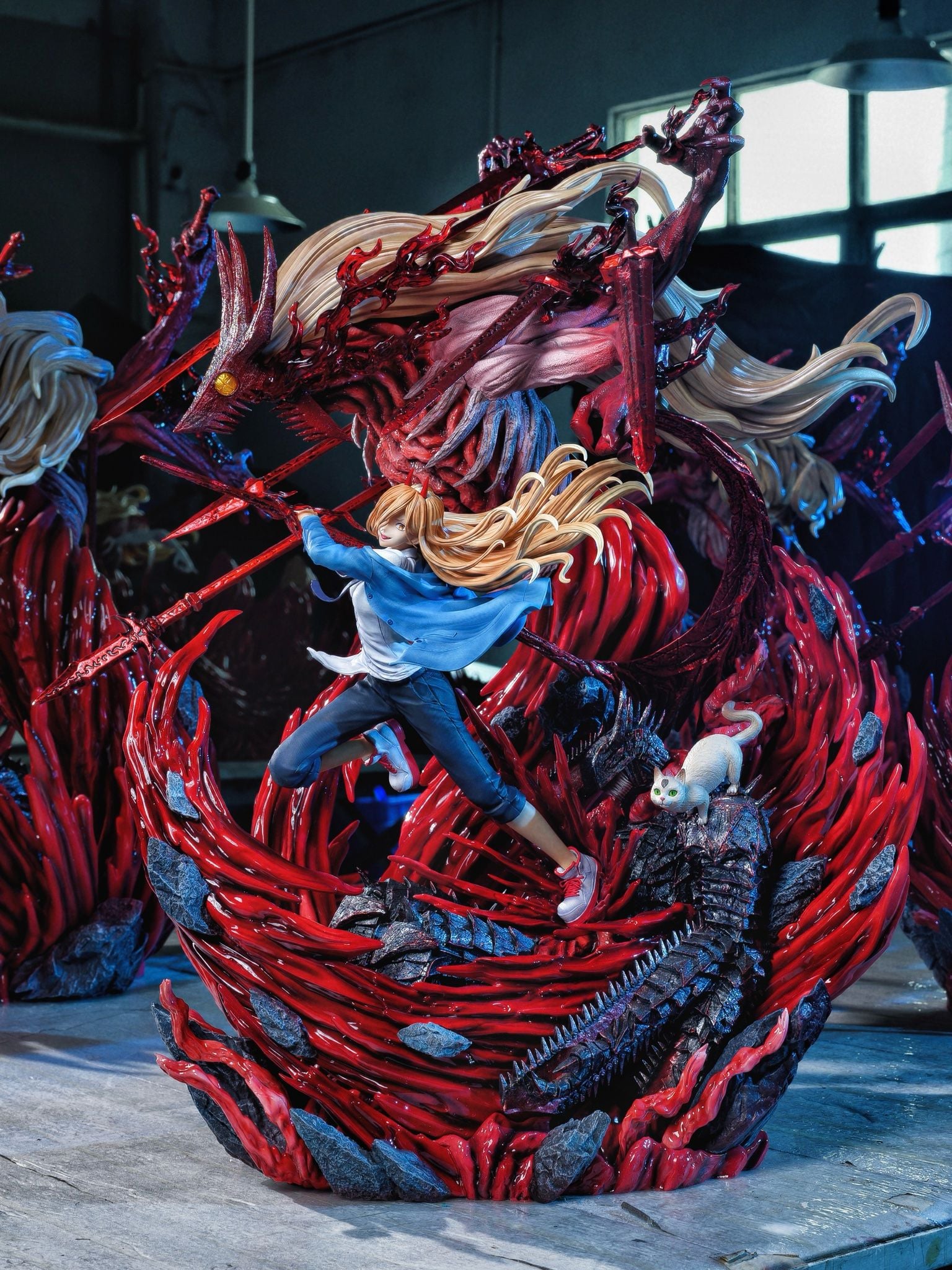 Power Blood Devil - Chainsaw Man - Yoyo Studio resin statue yoyo studio anime figure