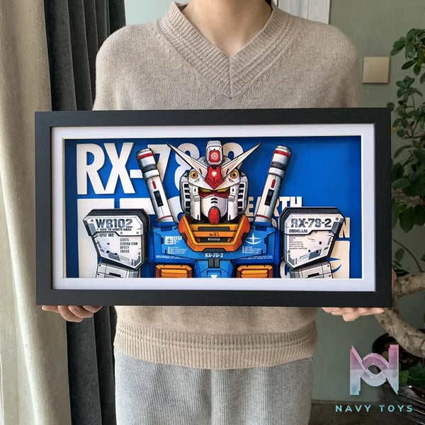 KALA HOME Studio – RX-78-2 Gundam 3D Decorative Painting Gundam