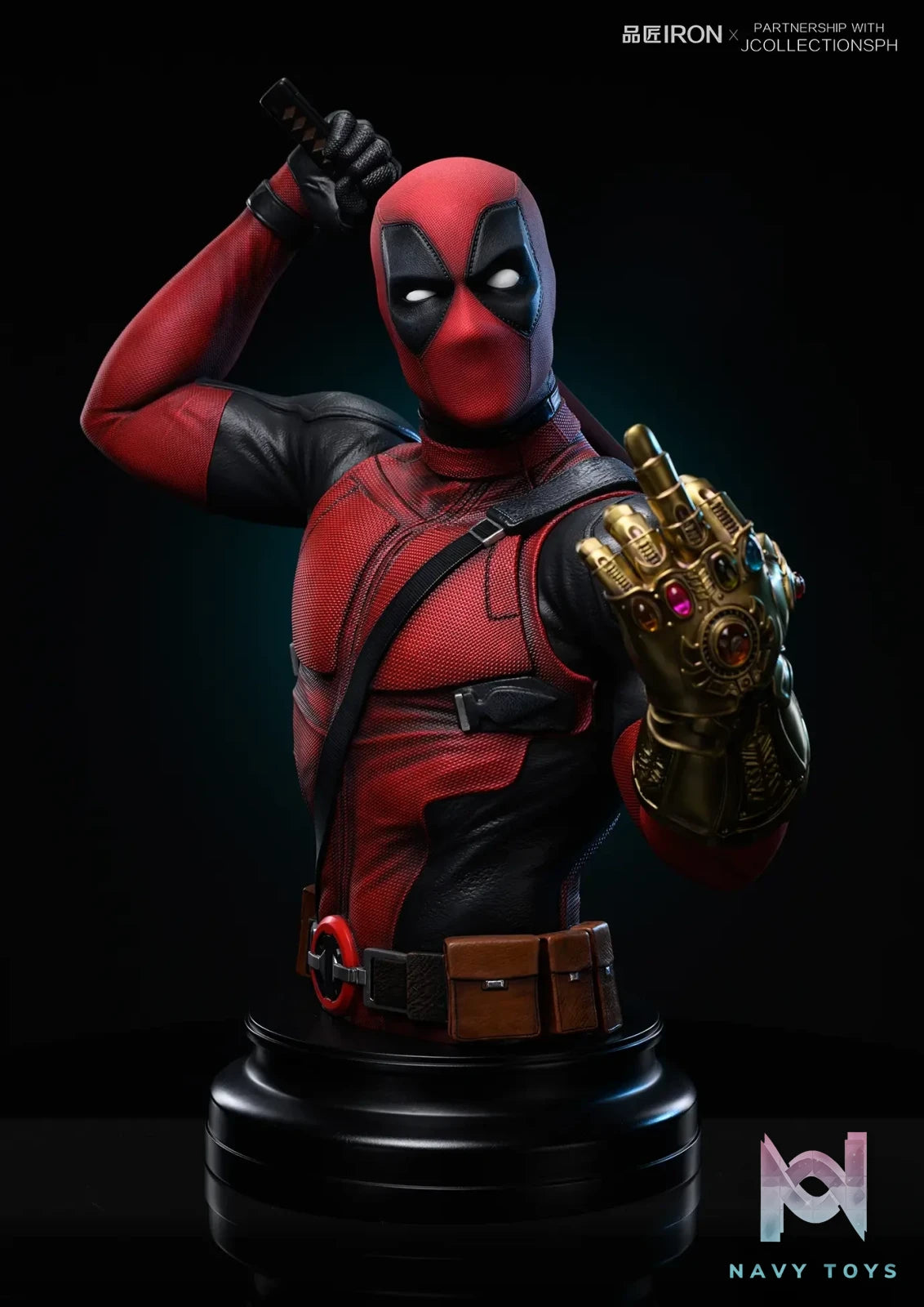 IRON Studio – Marvel MQ060 Deadpool Bust