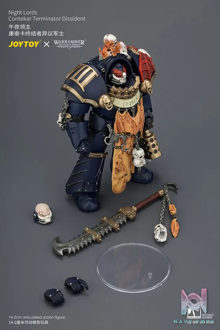 JOYTOY – Night Lords Contekar Terminator Dissident X Contekar Terminator 1 X Contekar Terminator 2 JT04551 JT04568 JT04575 (Licensed)