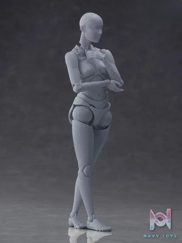 Max factory – Nishimura Style Drawing Doll Olive Gray X Olive FLESH (Licensed)