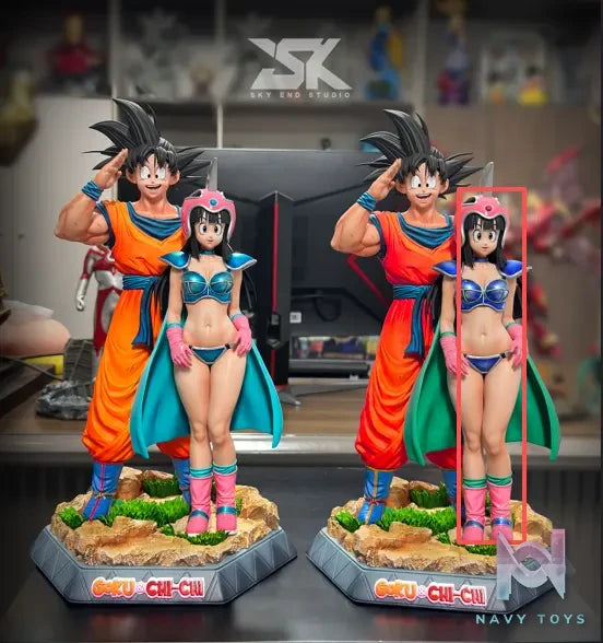 Sky End Studio – Goku Youth x Chichi Youth Dragon Ball