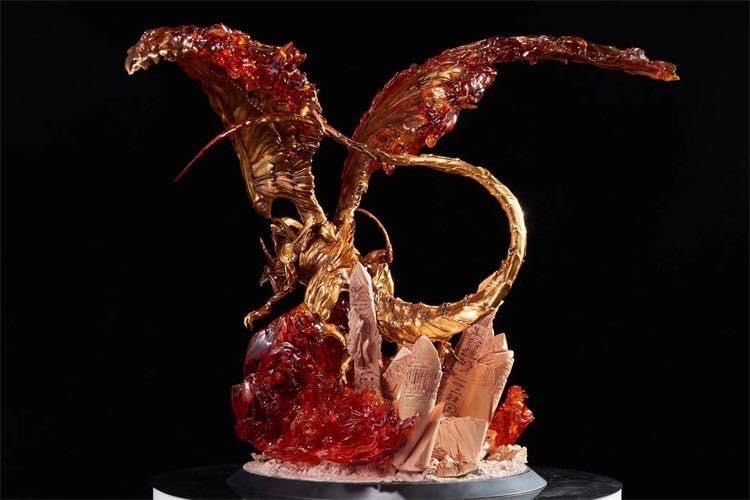 Winged Dragon of Ra3 resin statue ass Studio anime figure