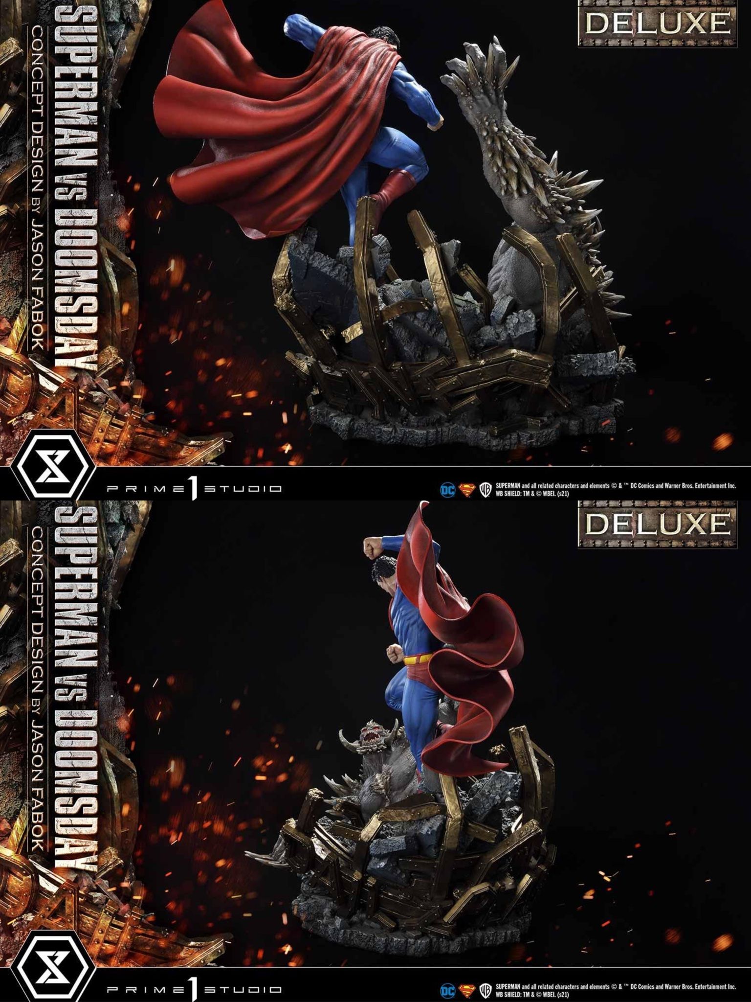 Superman VS Doomsday - Superman - Prime 1 Studio (UMMDC - 05; UMMDC - 05DXS) resin statue Prime 1 Studio anime figure