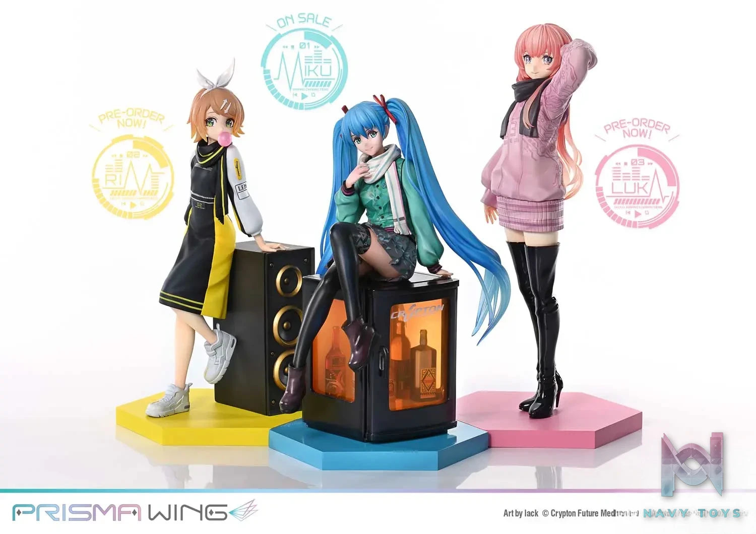 Prime 1 Studio & PRISMA WING Collection – PRISMA WING Piapro Characters Kagamine Rin “Art by lack” 1/7 Scale Pre-Painted Figure PWPCL-03P (Licensed)