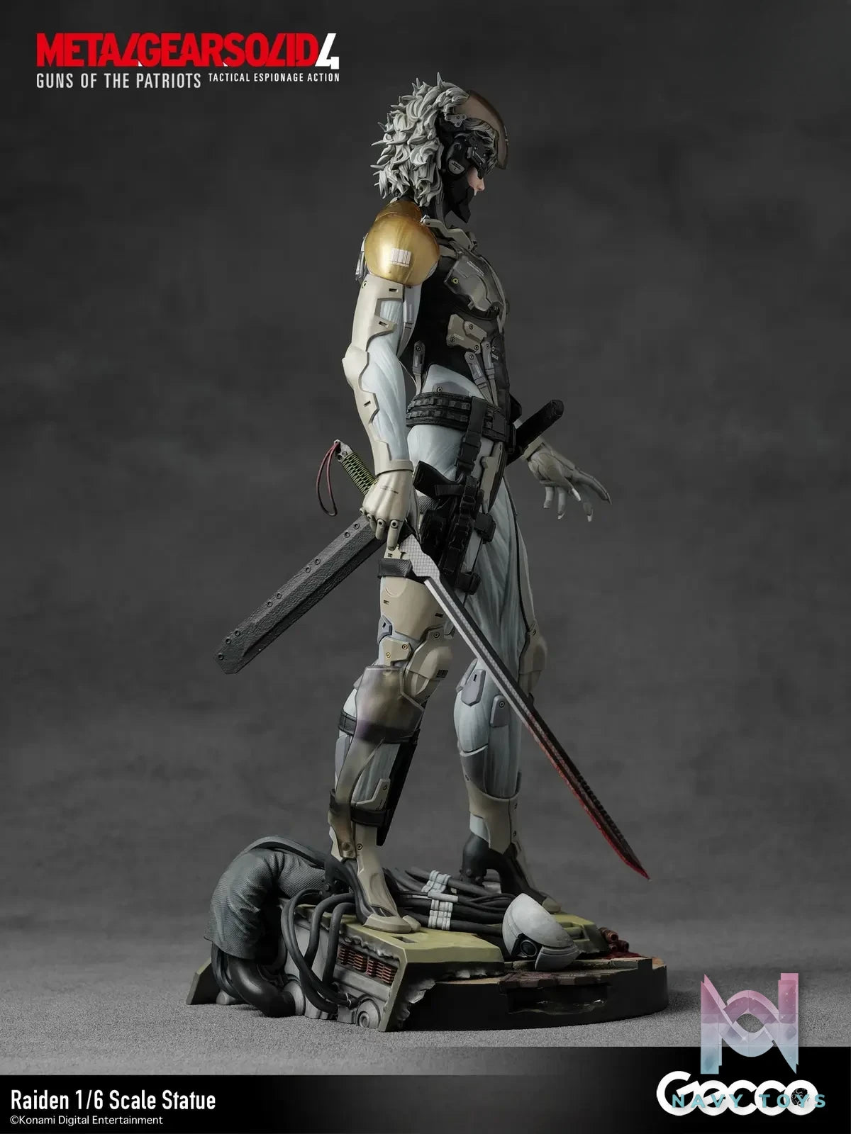 Gecco – METAL GEAR SOLID 4 GUNS OF THE PATRIOTS Raiden 1/6 Scale Statue (Licensed)