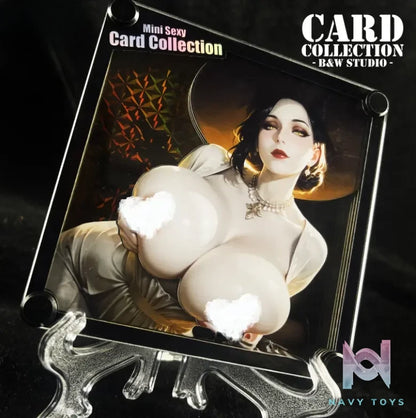 B&W Studio – Mini Prism Card Alcina Dimitrescu MNSC-003A MNSC-003B MNSC-003C Resident Evil