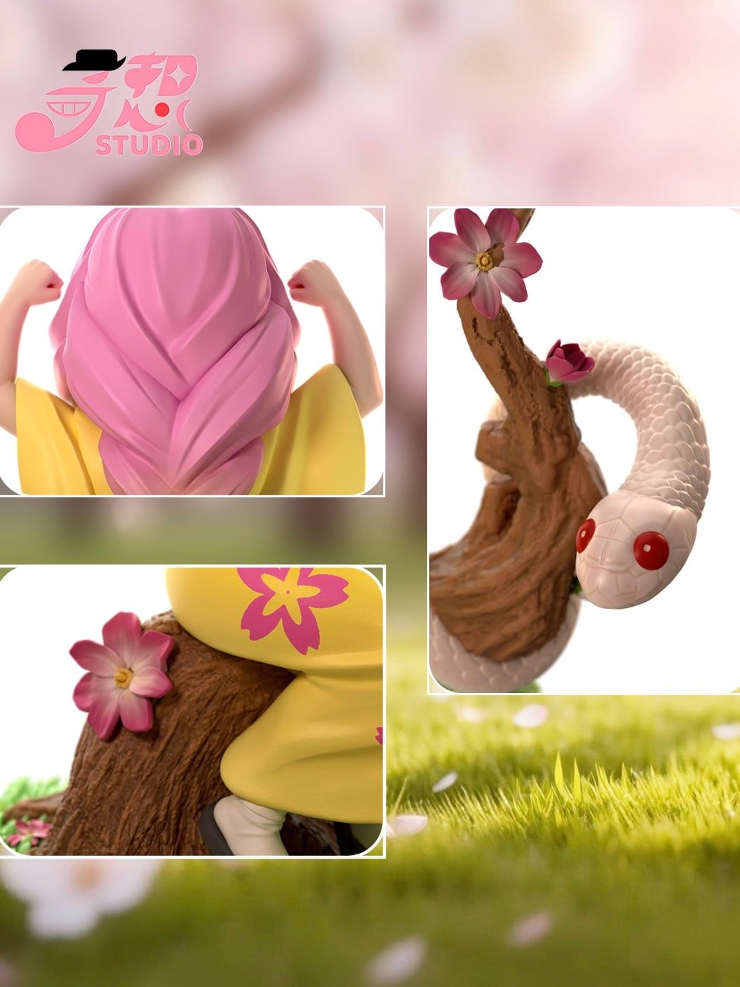 Childhood Mitsuri Kanroji - Kimetsu no Yaiba - QiXiang Studio resin statue QiXiang Studio anime figure