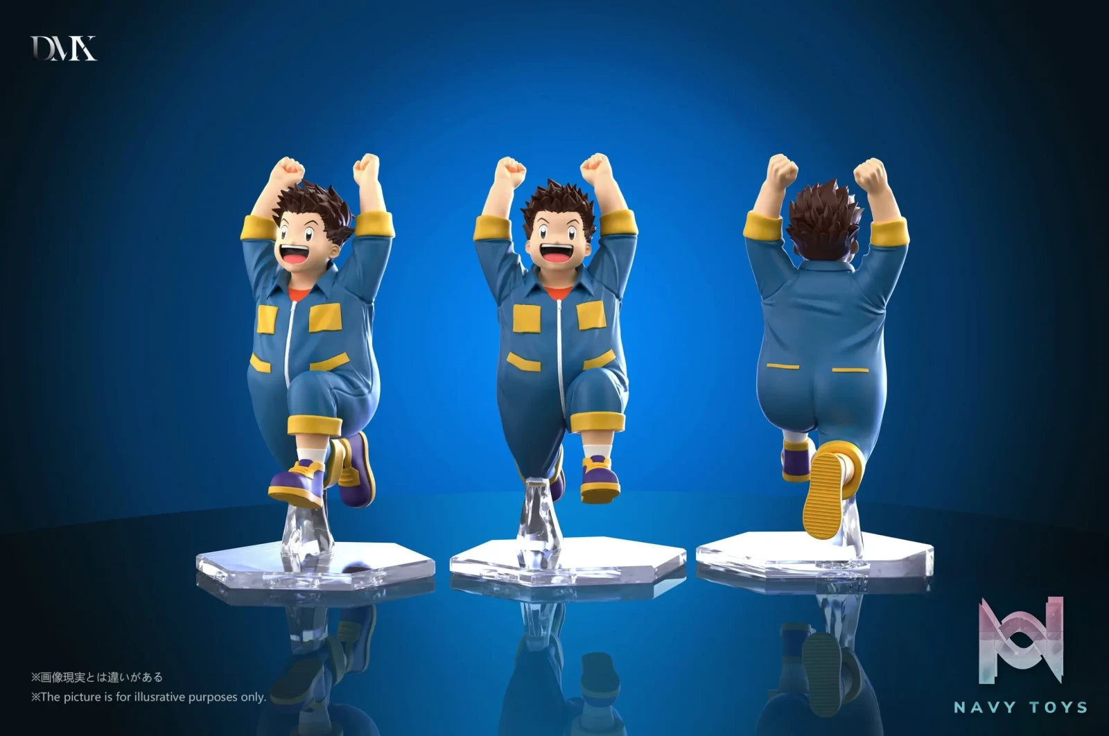DMX Studio – Digimon Frontier Protagonists Running Set