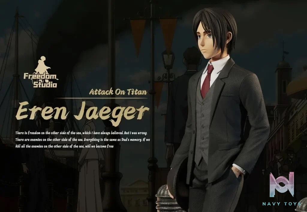 Eren Yeager - Attack On Titan - Freedom Studios resin statue freedom studio anime figure