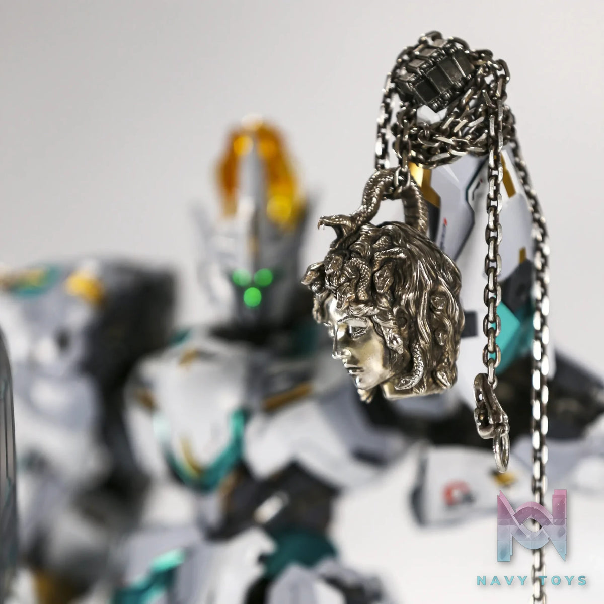 Raven Studio (silver jewelry) – Original Design 3D Medusa Head Pendant Original
