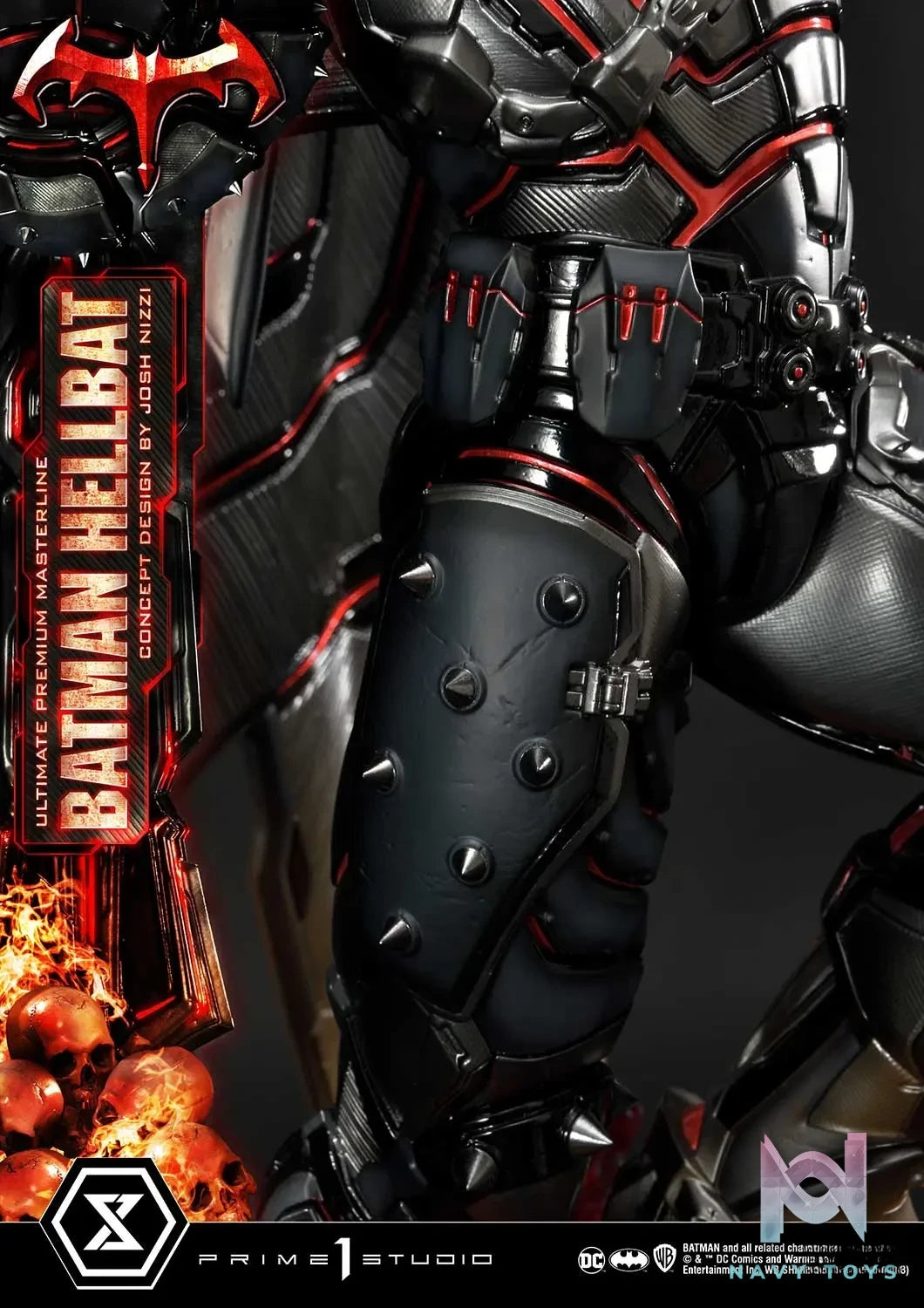 Prime 1 Studio – Ultimate Premium Masterline Batman (Comics) Batman Hellbat Concept Design by Josh Nizzi UPMDC-06 UPMDC-06DX UPMDC-06DXS (Licensed)