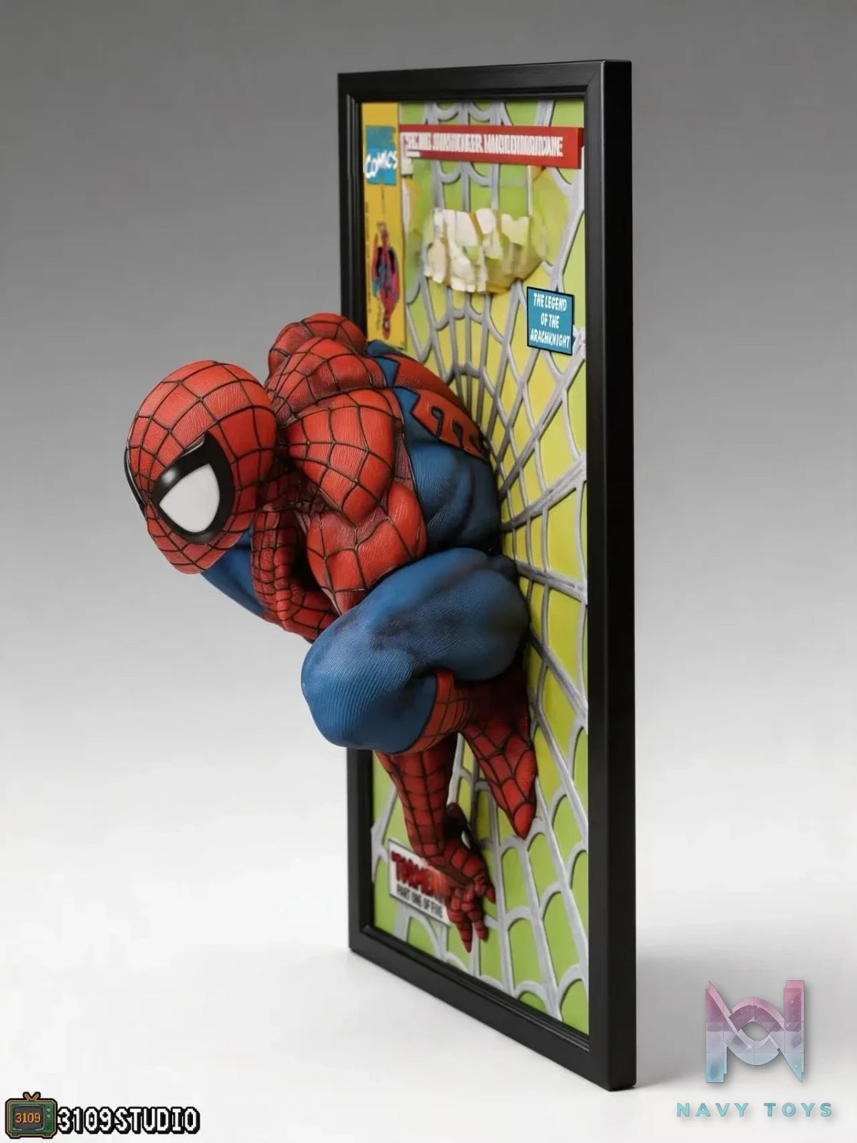 3109 Studio – Spider-Man Comic Cover 3D Mural Statue Marvel