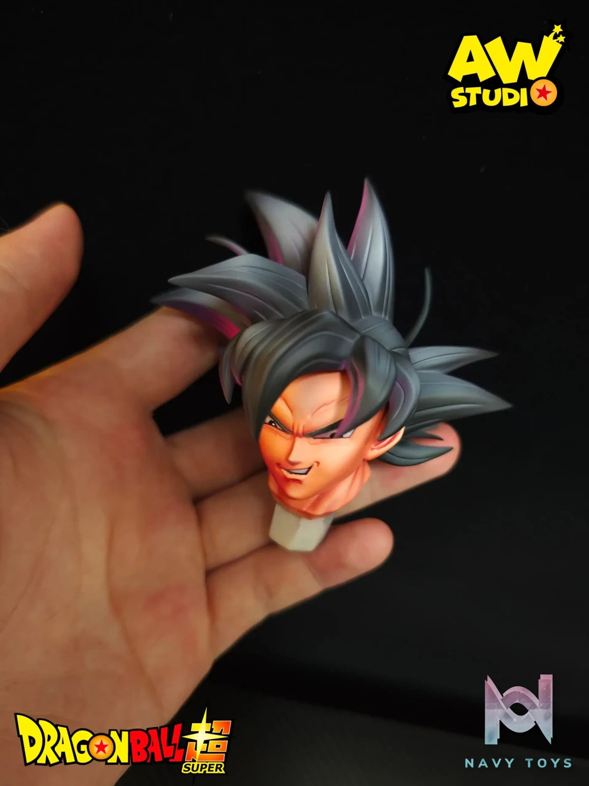 AW Studio – Dragon Ball Mask Super Saiyan Rosé