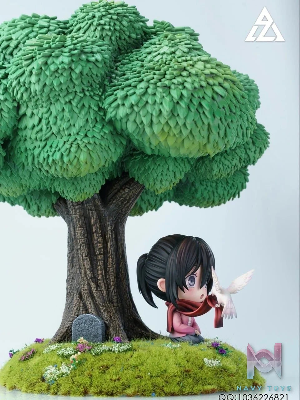 Mikasa Ackerman Chibi - Attack On Titan - AZ Studio resin statue AZ Studio anime figure