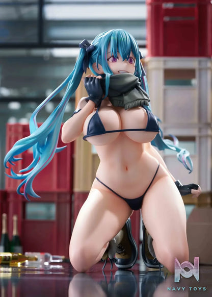 GOLDEN HEAD – FreeStyle Original Illustration Warehouse Aoko 1/7 Complete Figure (Licensed)