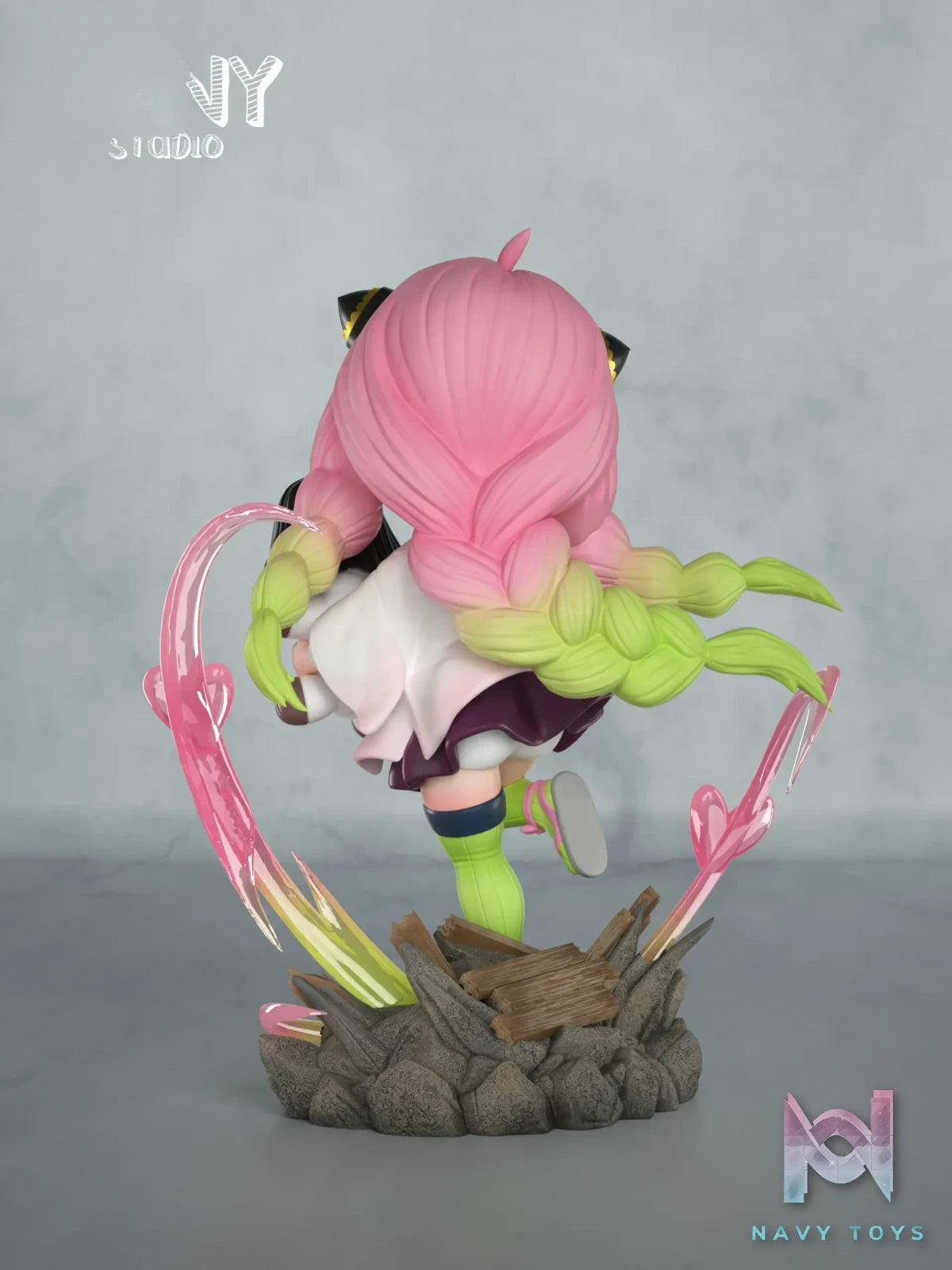 Zany Studio – Anya Cosplay Demon Slayer Mitsuri Kanroji Spy x Family
