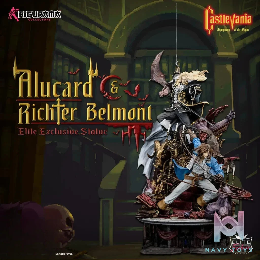Figurama Collectors – Castlevania: Symphony of the Night – Alucard and Richter (Licensed)