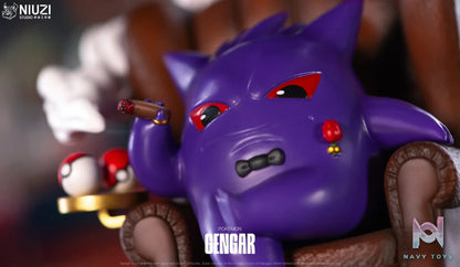NiuZi Studio – Pokémon Gengar cosplay series #1 The Godfather