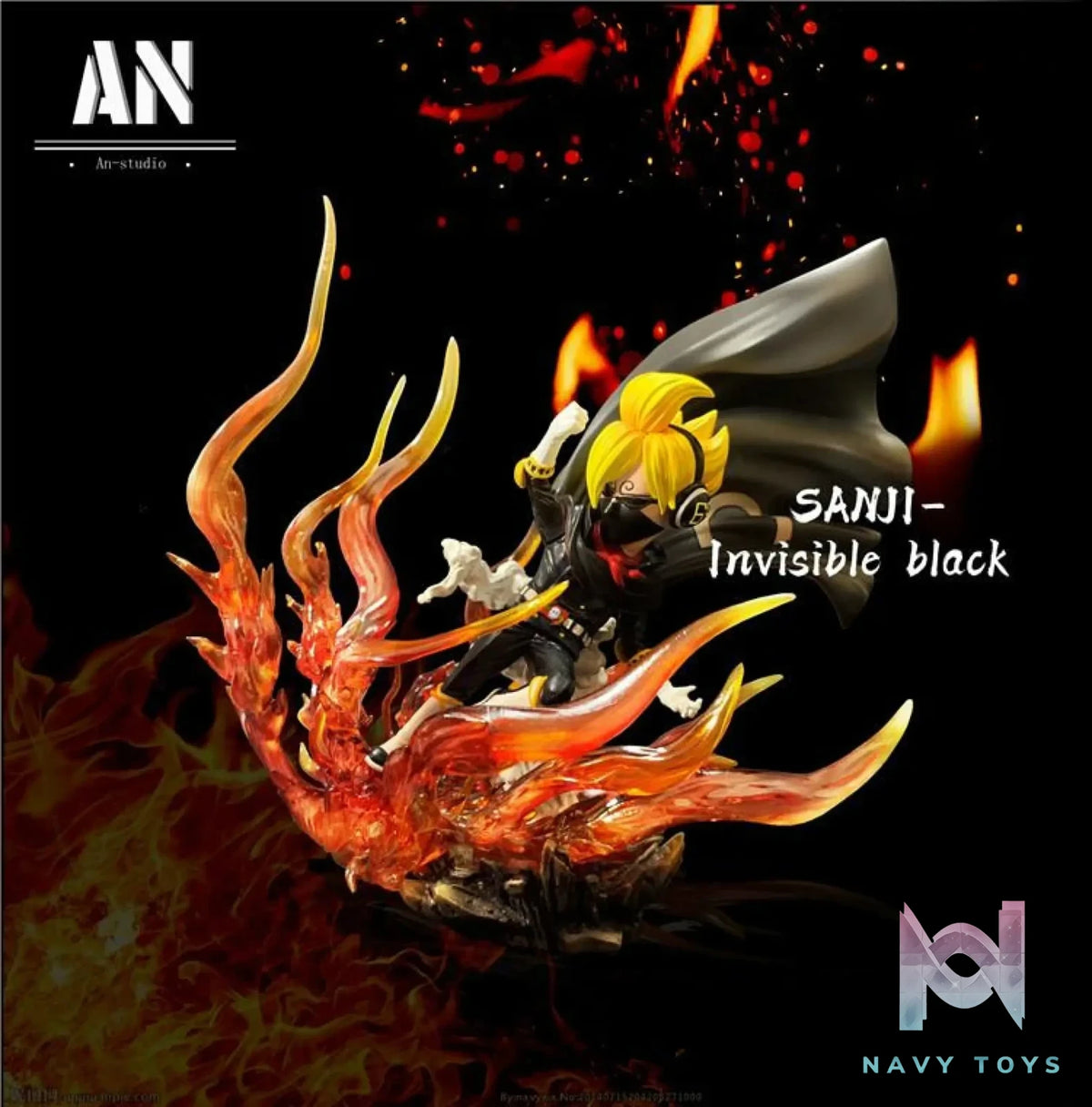 An Studio – One Piece Stealth Black Vinsmoke Sanji