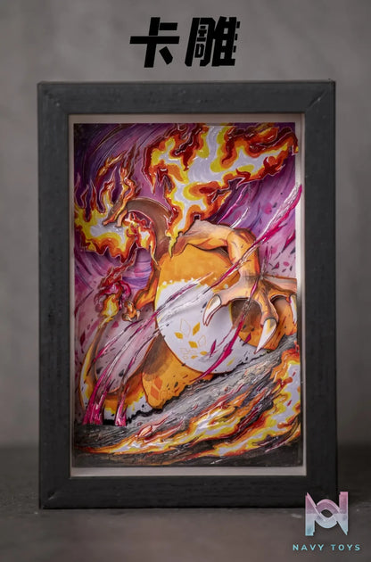 Man Shang Studio – Pokémon First partner Pokémon Charizard & Blastoise & Venusaur