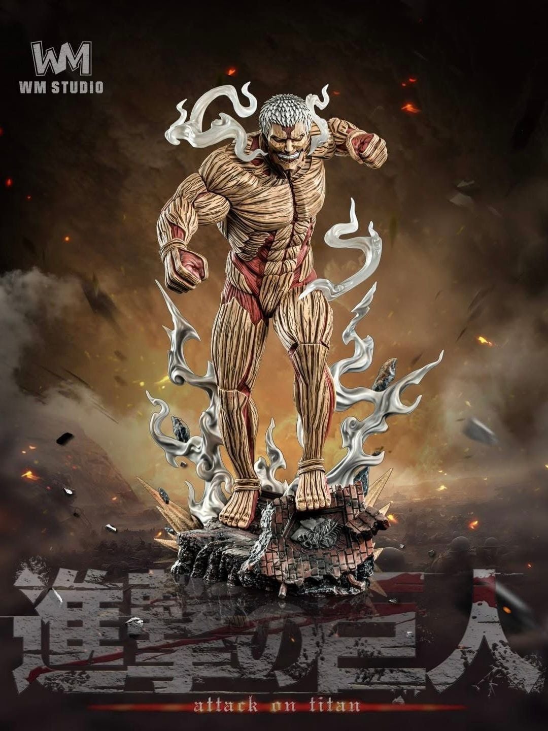 Armored Titan - Attack on Titan - WM Studio resin statue WM Studio anime figure