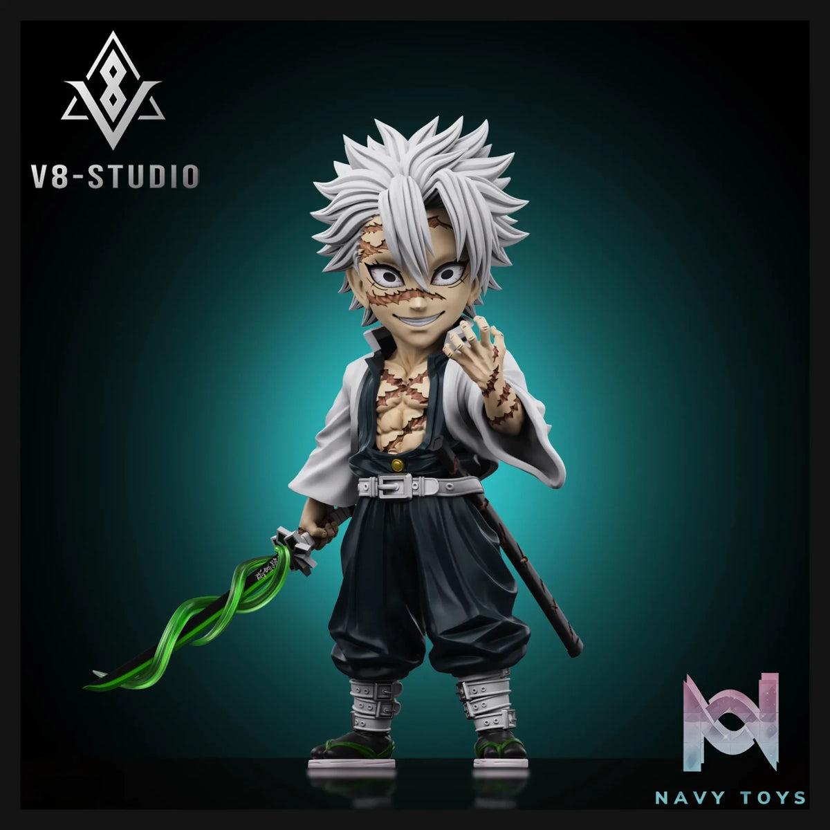 V8 STUDIO – Hashira Series #05 Sanemi Shinazugawa Demon Slayer