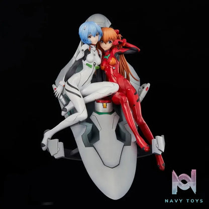 Union Creative – Neon Genesis Evangelion Rei X Asuka – twinmore Object – Complete Figures (Licensed)