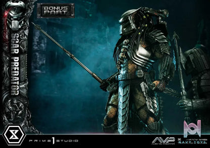Prime 1 Studio Museum Masterline Alien vs. Predator Scar Predator MMPR-04 MMPR-04DX MMPR-04DXS