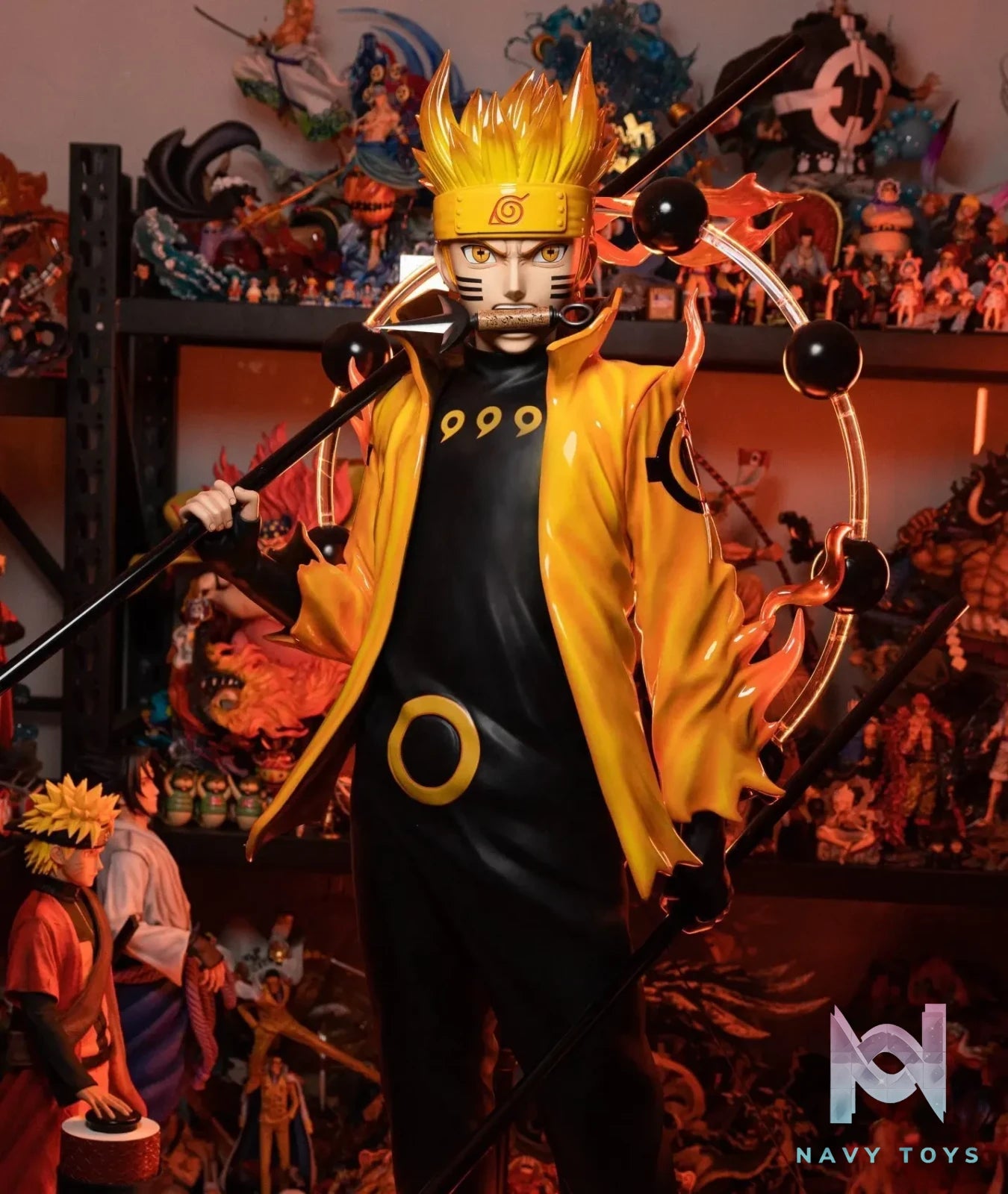 Cartoon World Studio (CW Studio) – Naruto 1/1 Naruto (with platform)