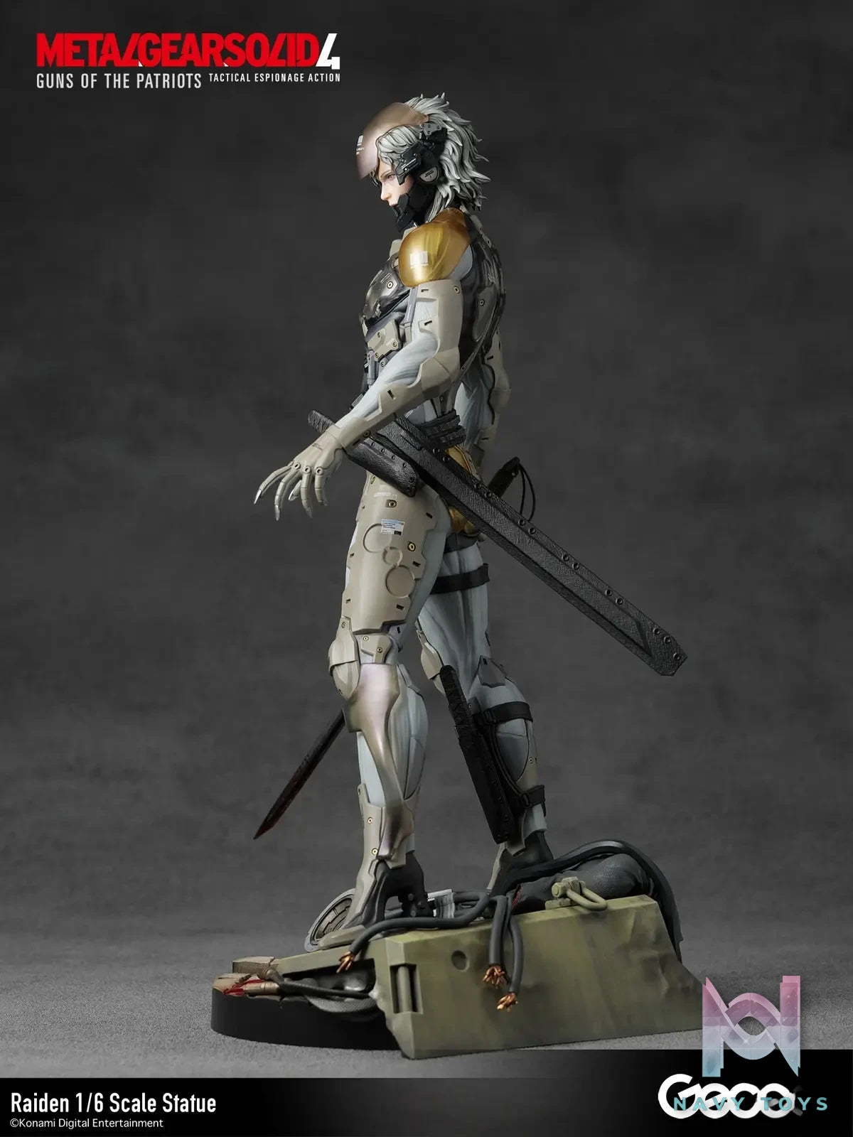 Gecco – METAL GEAR SOLID 4 GUNS OF THE PATRIOTS Raiden 1/6 Scale Statue (Licensed)