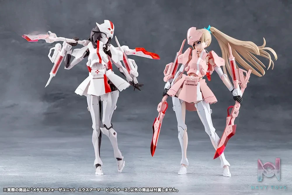 Kotobukiya – MEGALOMARIA UNLIMITED UNIVERSE METAMORPHOSE UNIT EXARMOR PINK NURSE Plastic Model (Licensed)