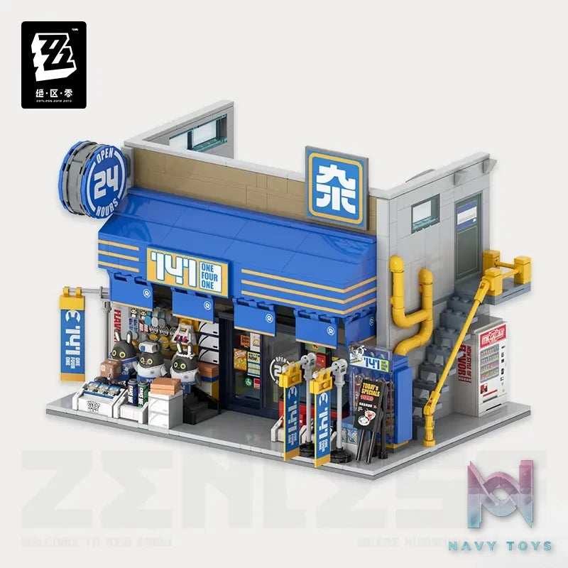 miHoYo – Zenless Zone Zero Sixth Street Series Scene Building Blocks (Licensed)