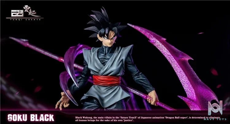 Yunqi Studio - Black Goku resin statue yunqi studio anime figure