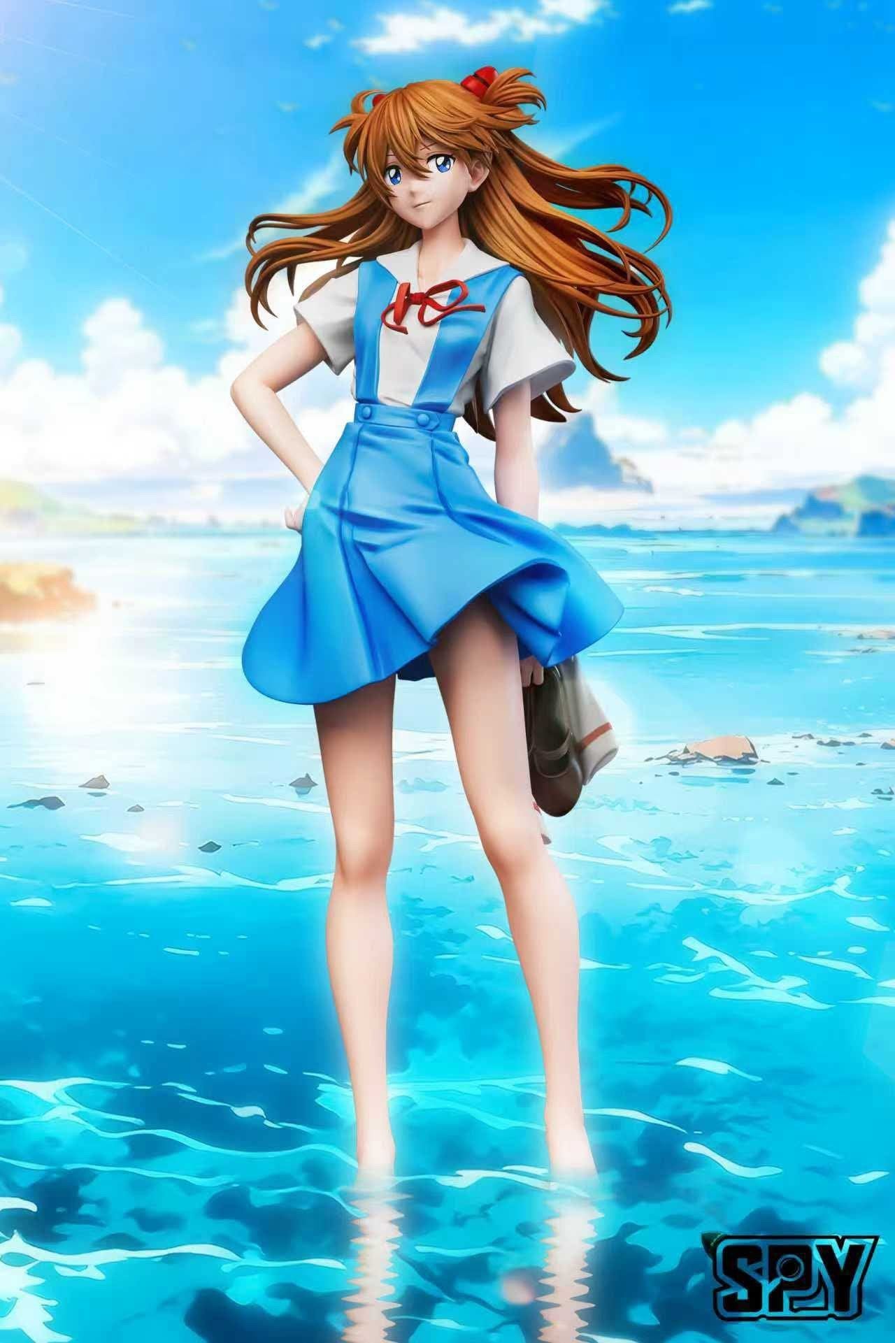School Uniform Asuka resin statue SPY Studio anime figure