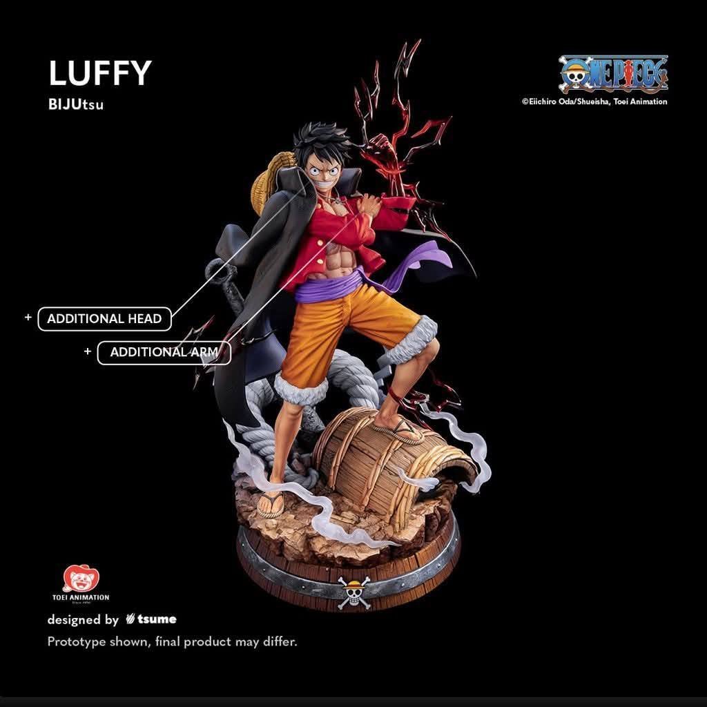 Monkey D. Luffy BIJUTSU resin statue Tsume Art Studio anime figure