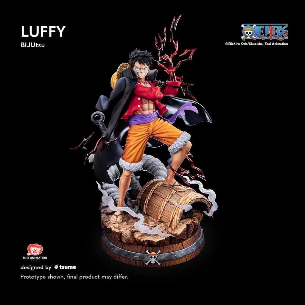 Monkey D. Luffy BIJUTSU resin statue Tsume Art Studio anime figure