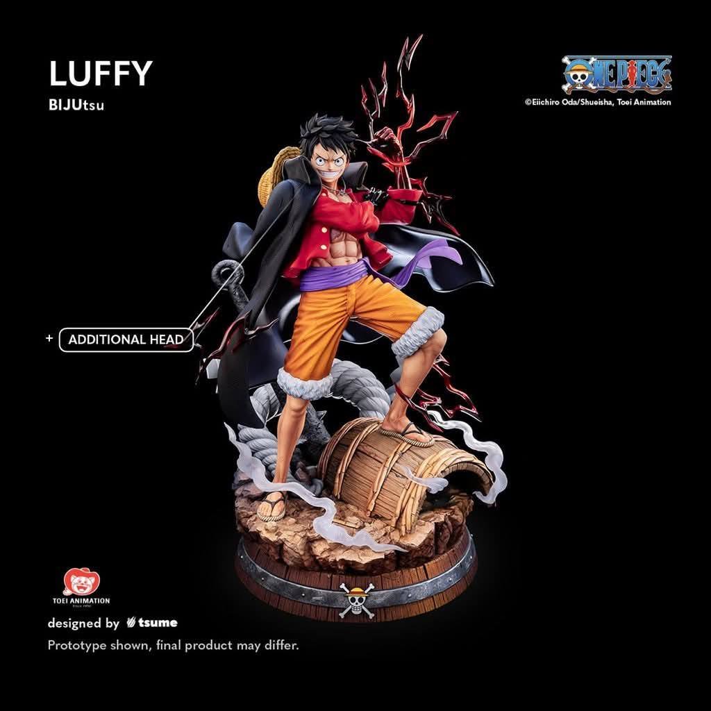 Monkey D. Luffy BIJUTSU resin statue Tsume Art Studio anime figure