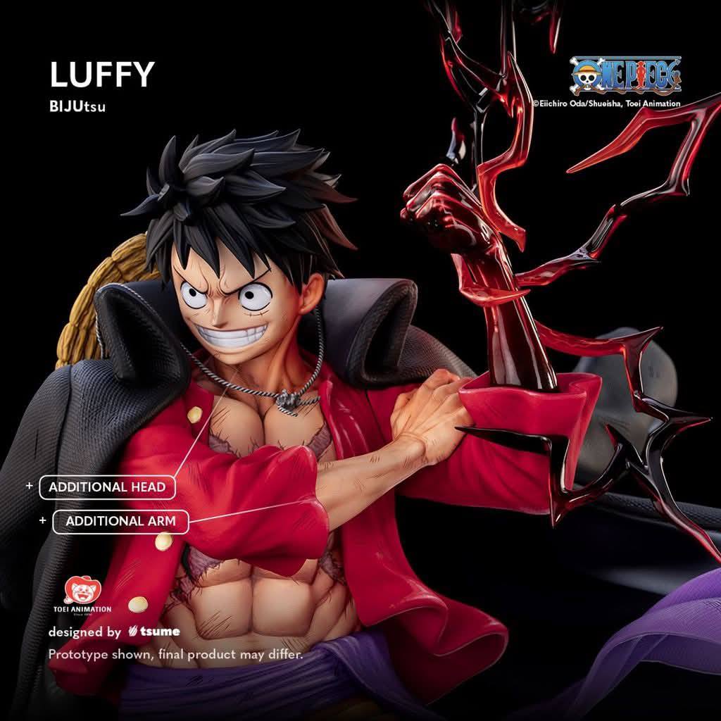 Monkey D. Luffy BIJUTSU resin statue Tsume Art Studio anime figure