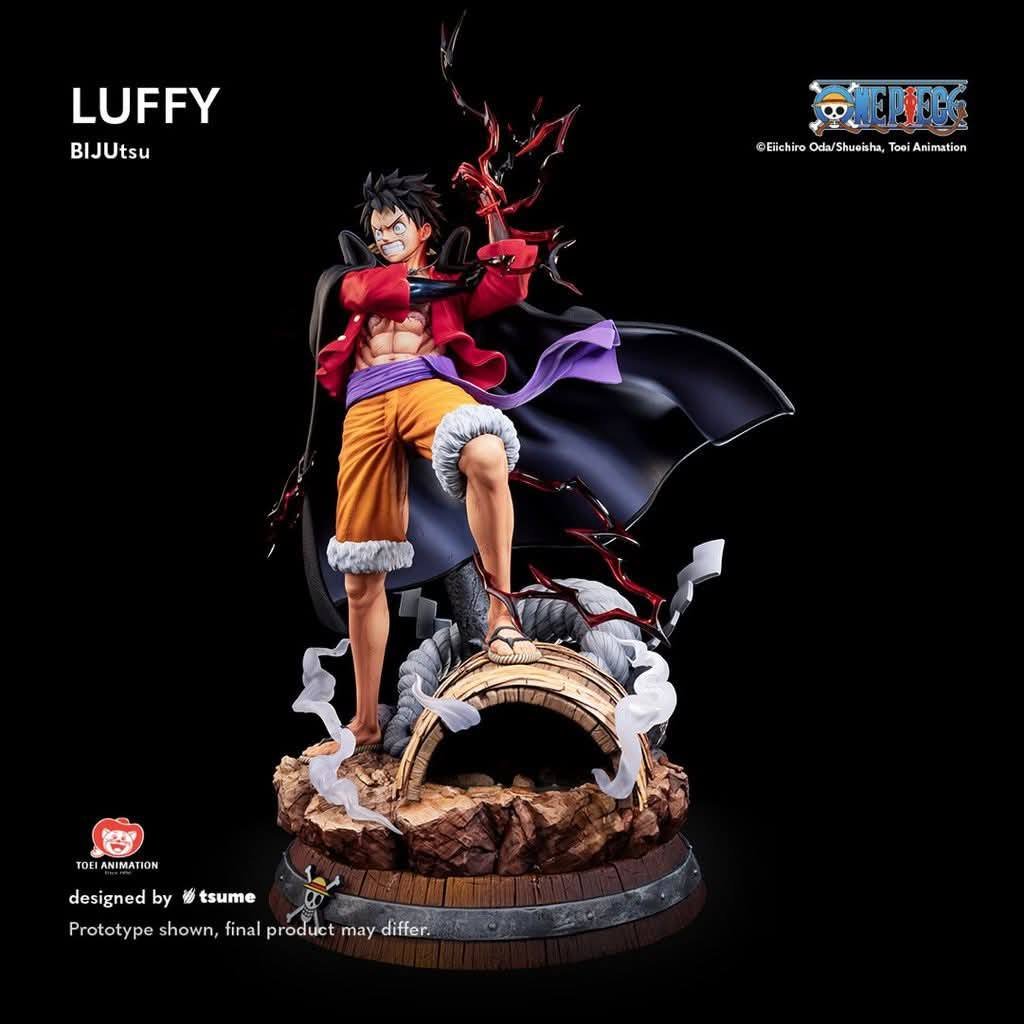 Monkey D. Luffy BIJUTSU resin statue Tsume Art Studio anime figure