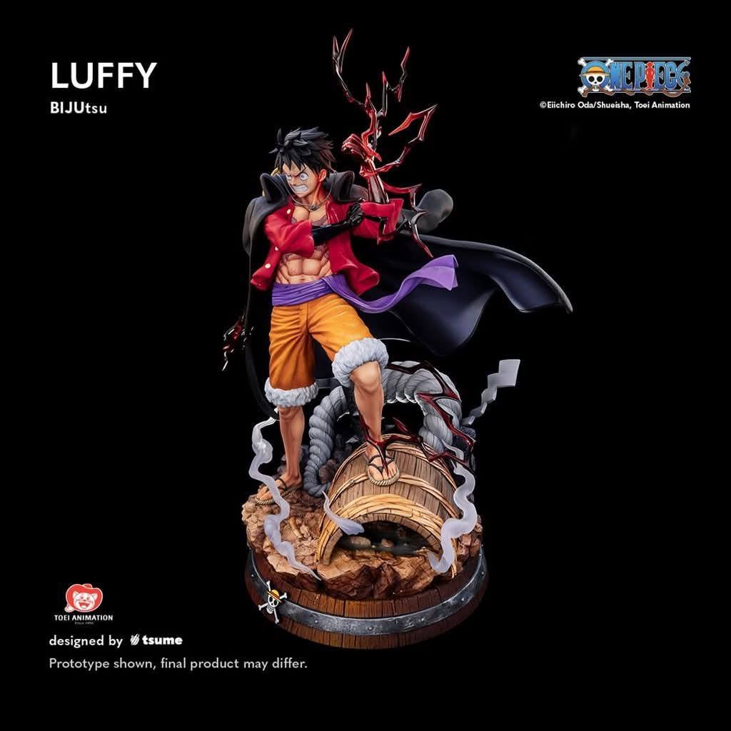 Monkey D. Luffy BIJUTSU resin statue Tsume Art Studio anime figure